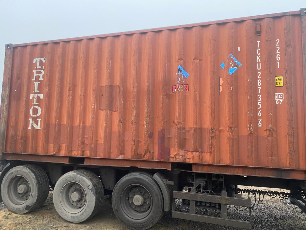 Морской контейнер TCKU2873566